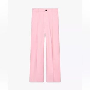 Zara Pleated Pink Pants